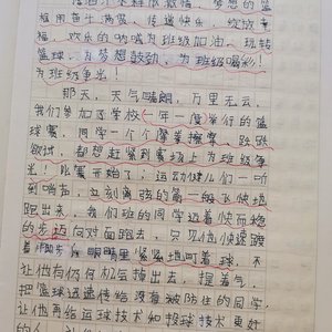 篮球训练作文500字